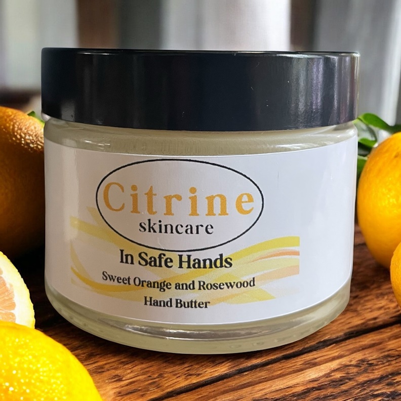In Safe Hands Orange and Rosewood Hand Butter 50ml